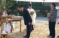写真:地鎮祭